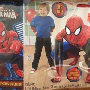 Brand New 36 inch Ultimate Spider-Man Airwalkers foil balloon